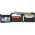 thumbnail image 6 of Alpine Swiss Mens Wallet for Men RFID Protected Leather Mens Wallet Spencer Bifold Divided Bill Section Gift Box 2 ID Windows 14 Card Storage Pockets, 6 of 7