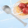 thumbnail image 4 of Goose Sauce Spoon Stir Sticks Coffee Scoop Dinnerware Beans Stainless Steel 2 Pcs, 4 of 6