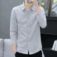 thumbnail image 3 of Camisa de hombre Camisas gráficas de rayas de manga larga para hombre I Ropa popular coreana regular Algodón fresco Moda Trendyol 2024 Hipster, 3 of 5