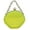 Fluorescent Yellow, variant on Fashionable Clear Handbag Purse for Women Transparent Messengers Bag Shell Shape Shoulder Bag Beads Chain Crossbody Bag