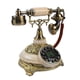 thumbnail image 5 of Teléfono Retro, Teléfono Vintage De Rellamada Con Un Solo Botón, Para Oficina En Casa, 5 of 7