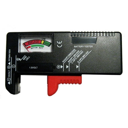 New Universal Battery Tester Load Checker AA AAA 9V C D Power Portable Load (Best Battery Load Tester)