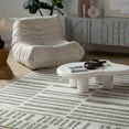 thumbnail image 3 of Rug Branch Maise Modern Abstract Indoor Area Rug, Cream Beige - 6'x9', 3 of 8