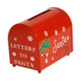 thumbnail image 4 of Buzón decorativo navideño, buzón de entrega navideña, de correo exprés decorativo, de cartas navideño para decoración de porche y patio., 4 of 8