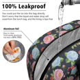 thumbnail image 5 of Womens Pioneer Flower Floral Print Pattern Lunch Box for Work,Insulated Lunch Bag for Women,Loncheras Para Mujer,Leakproof Adult Lunch Bag for Work,Beach,Travel,Picnic,Camping, 5 of 6