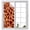 Brown, variant on Window Privacy Film Abstract Boho Stained Glass Window Film Decorative Sun Block Window Cover Middle Century Rustic Black White Texture Window Clings Static Adhesive Sticker for Bathroom 23.6"x59"