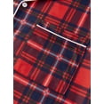 thumbnail image 5 of Family Matching Christmas Pajamas Plaid Long Sleeve Tops and Pants Sleepwear Set, 5 of 10