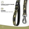 thumbnail image 2 of Heavy Duty Dog Leash, 4-7FT Shock Absorbing Bungee with 2 Padded Handles, Metal Carabiner & Seatbelt for Large Dogs, 2 of 4