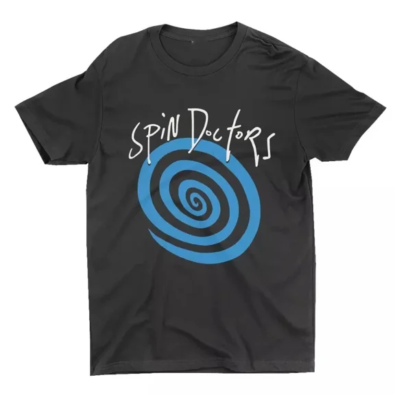 NEW Spin Doctors Band Spin Logo Black All Size T-Shirt