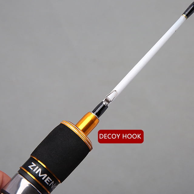 facefd Portable Telescopic Fishing Rod Tight Rod Section Angling Equipment for Outdoor Camping Use