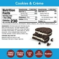 thumbnail image 3 of think! High Protein Bars, Cookies and Crème, 2.1 oz Bar, 10 Count, 3 of 4