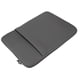thumbnail image 3 of Funda para portátil de 14 pulgadas, delgada, protectora, a prueba de golpes, bolsa cepillada con bolsillo, color gris claro, 3 of 8
