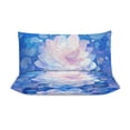 thumbnail image 3 of 3 Pcs Soft Bedding Set, Includes 1 Duvet Cover with Zipper And 2 Pillow,Shams Fantasy Butterfly Full(79"×90"), 3 of 8