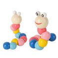 thumbnail image 1 of Baby Wooden Twisting Toy, Glossy Bright Color Arouse Imagination 2pcs Baby Twisting Toy  For Home, 1 of 8