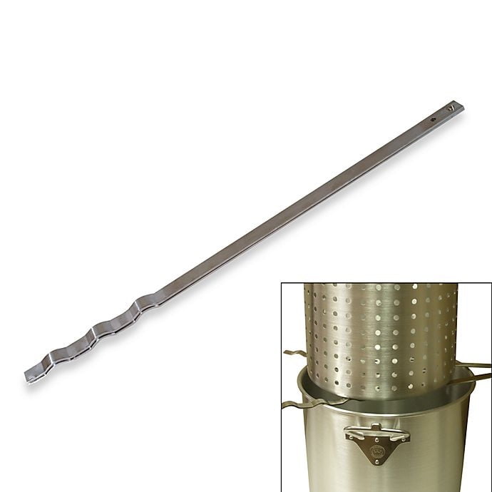 King Kooker VShaped Stainless Steel Strainer Rack