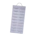 thumbnail image 4 of Organizador de pinzas para el cabello, soporte para pinzas colgantes, horquillas para el cabello, exhibición de regalo para esposas, hijas, mamás, est Gris claro, 4 of 9