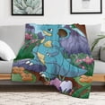 thumbnail image 3 of Pokemon Nidoqueen Throw Blanket Cute Flannel for Boys Girls Men Women, 3 of 7