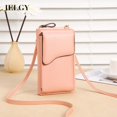 thumbnail image 2 of IELGY Fashion Korean Women's Long Solid Color Mobile Phone Messenger Bag, 2 of 2