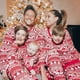 thumbnail image 3 of Conjunto de pijama navideño Neufigr Family a juego, rojo, 3 of 7