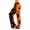 Orange, variant on Womens Pj Pants Halloween Pumpkin Print Wide Leg Drawstring Lounge Sleepwear Bottoms