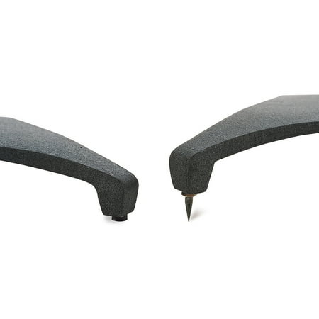 Sanus - 28" to 42" Adjustable Height Speaker Stands for Satellite Speaker (2-pack) - Black