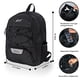 thumbnail image 2 of WOLT | Bolsa fútbol juvenil + Mochila baloncesto, voley y fútbol americano + compartimento zapatos y pelota (negro), 2 of 3