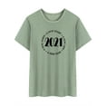 thumbnail image 3 of TWZH Women 2021 A New Dawn A New Start A New Life A New Year T-shirts Tops, 3 of 6