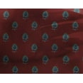 thumbnail image 4 of oneOone Georgette Viscose Fabric Floral Block Print Fabric By Yard 42 Inch Wide, 4 of 4