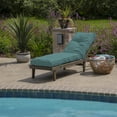 thumbnail image 3 of ARDEN PolyFill Outdoor Chaise Lounge Cushion, 76 x 22, Patio Cushion, Rain-Proof, Fade Resistant, Alana Tile, 3 of 13