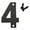 Black, variant on Steadline Modern Self Adhesive Black House Numbers ABS Plastic Mailbox Address Plaque Signs for Outdoor Indoor Door Home Decor Street Numbering Installation Without Screws or Drilling