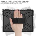 thumbnail image 2 of XYX Case for 13 inch Microsoft Surface Pro 8 (2021 Release), 360 Rotating Heavy Duty Shockproof Cover with Kickstand and Hand Strap (Black), 2 of 7