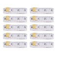 thumbnail image 3 of Black Marking Scale Body Measuring Ruler, Tailor Tape, PVC Material Crafter Waistline For Sewing Tailoring Quilter White, 3 of 8