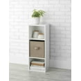 thumbnail image 1 of Mainstays Adjustable 3-Shelf Organizer Bookcase, White, 1 of 6