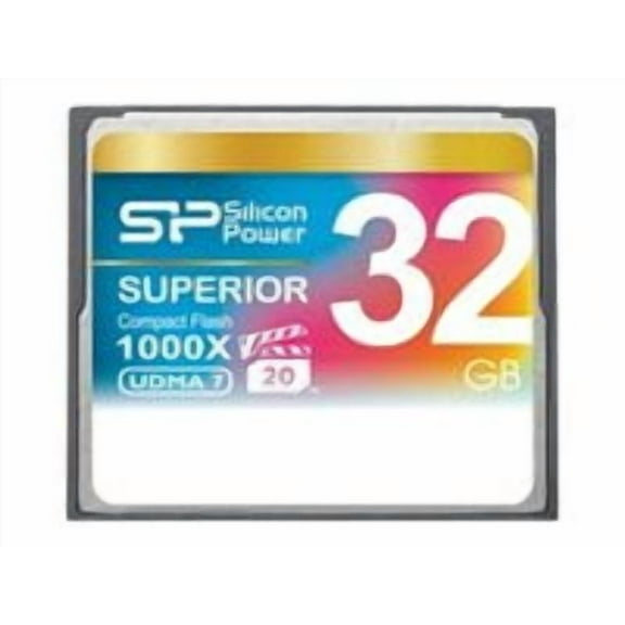 SILICON POWER Superior - Flash memory card - 32 GB - 1000x - CompactFlash