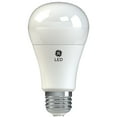 thumbnail image 2 of GE LED Daylight 10 Watt (60 Watt Equivalent) General Purpose A19 Light Bulbs, Medium Base, Dimmable (2 Pack), 2 of 8