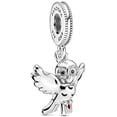 thumbnail image 1 of Charm o abalorio S925 Plata de ley HEDWIG Buho de Harry Potter, 1 of 2