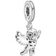 thumbnail image 1 of Charm o abalorio S925 Plata de ley HEDWIG Buho de Harry Potter, 1 of 2