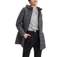 thumbnail image 3 of Orolay Women's Lightweight Down Jacket Water-Resistant Hooded Puffer Coat Grey L, 3 of 6