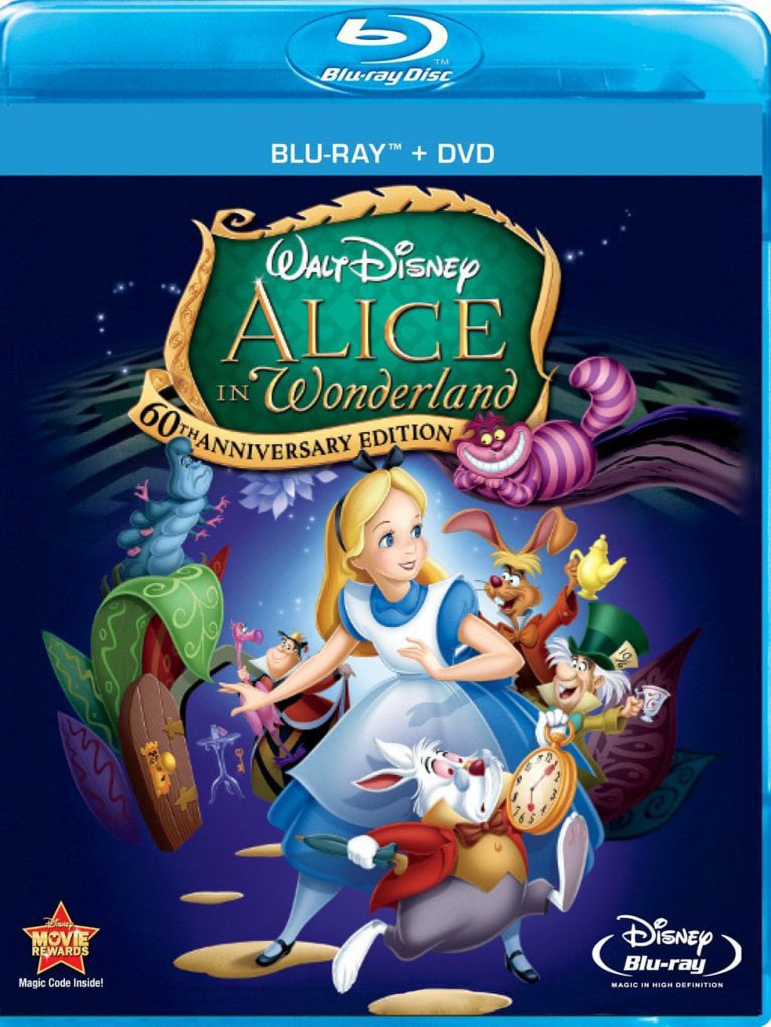 Alice in Wonderland (Blu-ray) 60th Anniversary Edition - image 3 of 5