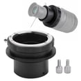 thumbnail image 1 of Camera To Eyepiece Adapter, Portable CNC Metal Macro Lens Adapter Manual Focus  for  Camera, 1 of 7