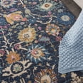 thumbnail image 6 of Nourison Passion Floral Navy 3'9" x 5'9" Area Rug, (4x6), 6 of 8