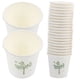 thumbnail image 5 of 500 vasos de papel decorativos para bebidas, desechables, para café, zumos y bebidas., 5 of 8