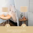 thumbnail image 4 of UPGRATOR Light Accessory Lampshade Beige Iron Protect from Dust for Office 1Pcs, 4 of 4