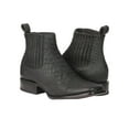 thumbnail image 2 of El General Men’s Python Imitation Black Ankle Boots 45091, 2 of 5