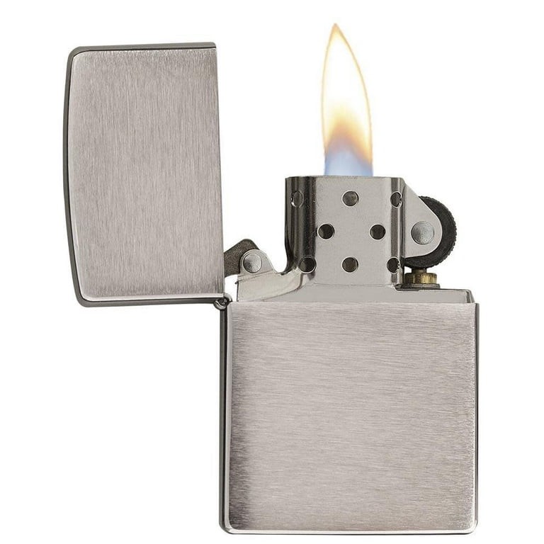 Zippo Classic Brushed Chrome Pocket Lighter