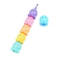 thumbnail image 6 of 5 Vibrant Colors Mini Highlighters Octopus Shaped Manga Pen for Student Writing, 6 of 11