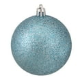 thumbnail image 3 of Northlight 16ct Shatterproof 4-Finish Christmas Ball Ornament Set 3” - Turquoise, 3 of 7