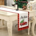 thumbnail image 3 of suyin Waterproof Cloth Christmas Table Runner 180 X 35Cm For Dining Settings, 3 of 9