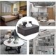thumbnail image 5 of Pu Leather Household Office Rectangular Tissue Box With Remote Control Storage Organizer Box - Elegant And Stylish Home Napkin Holder Desktop Tissue P, 5 of 5