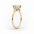 thumbnail image 2 of vylahjewellery Oval Cut Moissanite Three Stone Engagement Ring for Women Unique Wedding Handmade Jewelery Ring 14K Vermeil Yellow Gold Diamond Promise Anniversary Bridal Ring, 2 of 8